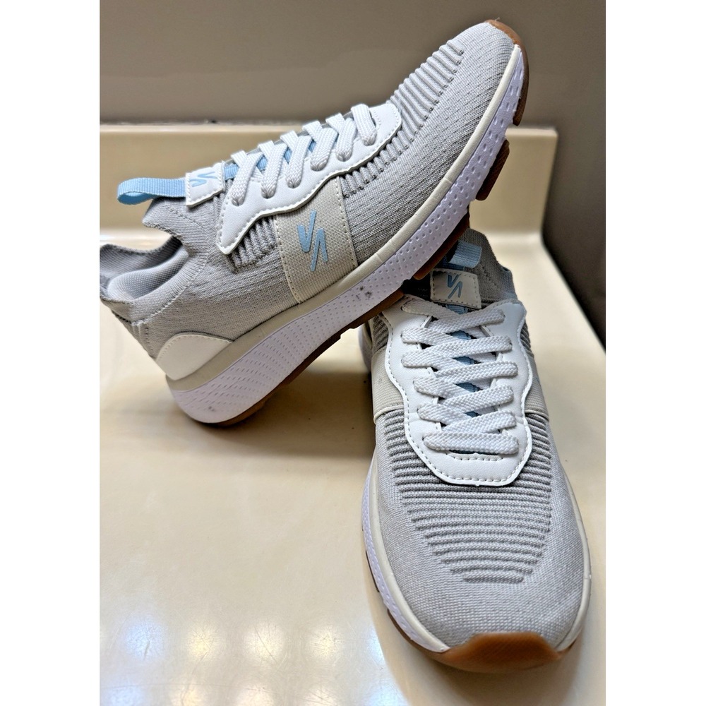 Rival Reign Women's Gray White Athletic Running Shoes Size 7